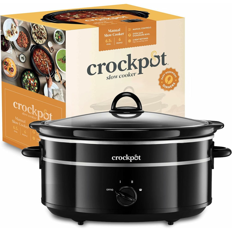 Crockpot 6.5L Slow Cooker: SCV665B