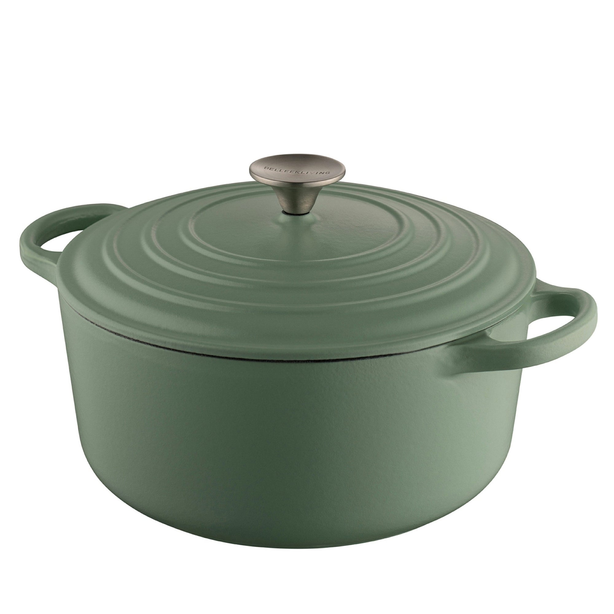 Belleek Living Cast Iron Round Covered Casserole : 8720