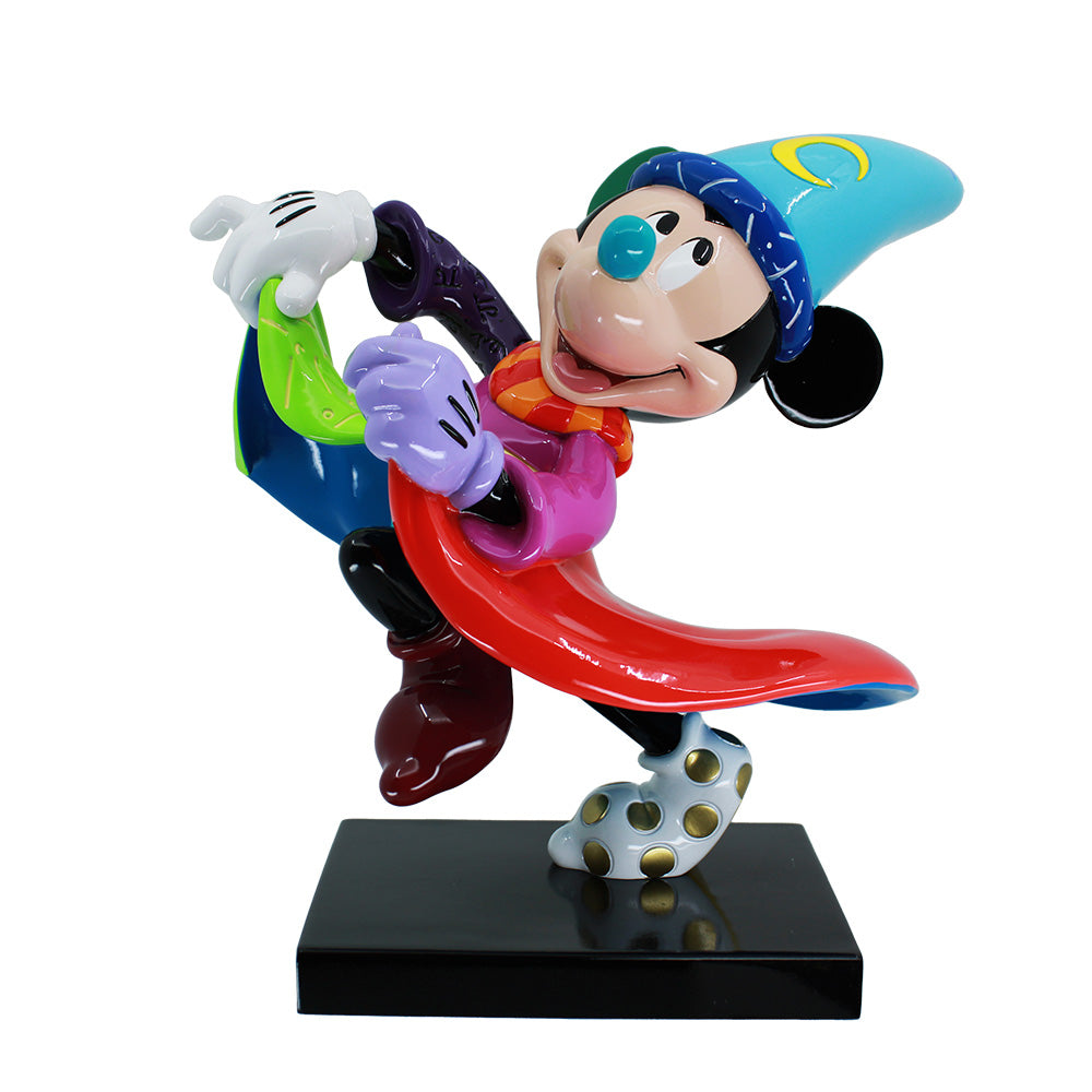 Disney by Romero Britto Sorceror Mickey Mouse Limited Edition Figurine: 6017586