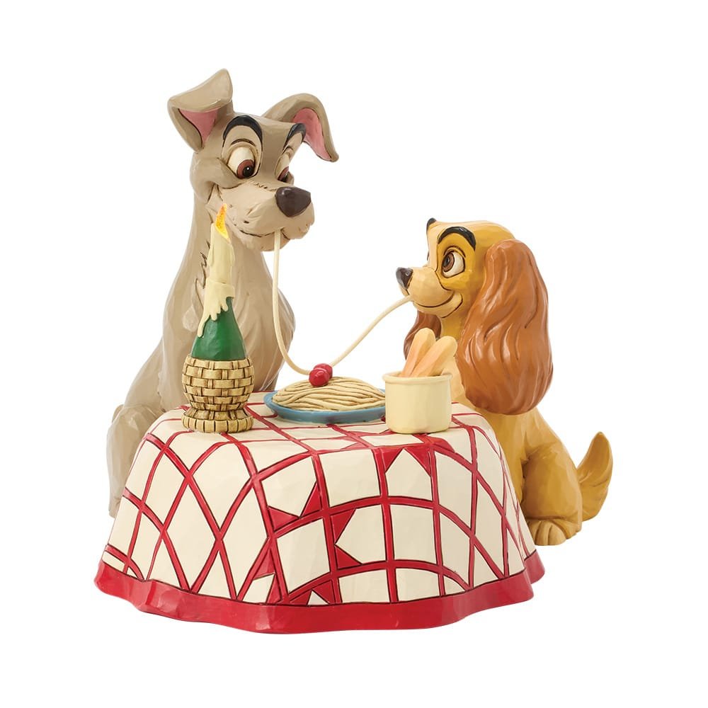 Disney Traditions Lady & The Tramp Spaghetti LED Figurine: 6016899