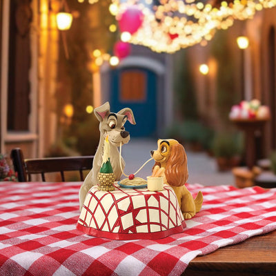 Disney Traditions Lady & The Tramp Spaghetti LED Figurine: 6016899