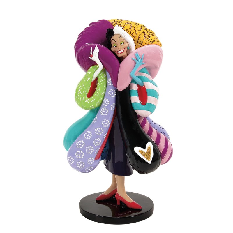 Disney by Romero Britto Cruella De Vil Figurine: 6018075
