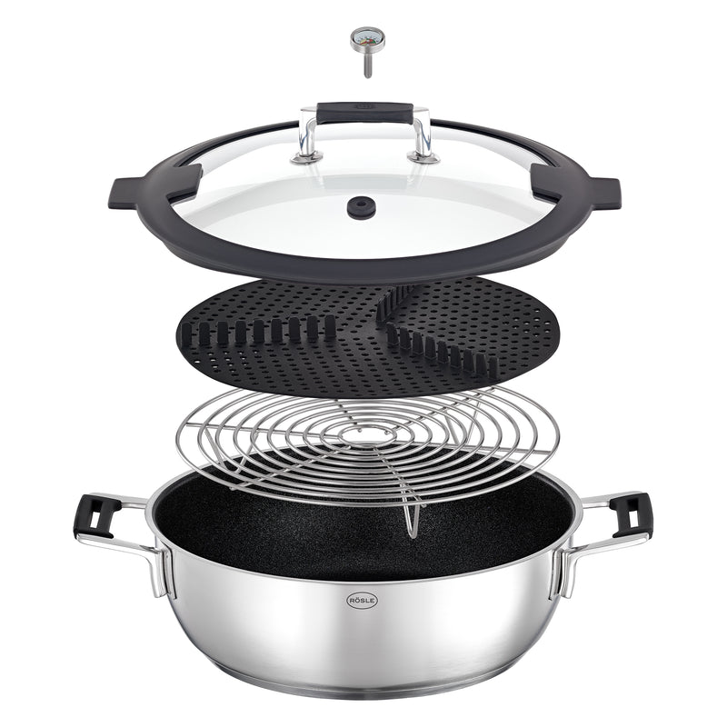 RÖSLE Silence Pro 28cm Aroma Steamer