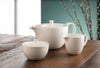 Belleek Living Erne Teaset - Teapot, Cream & Sugar: 9307