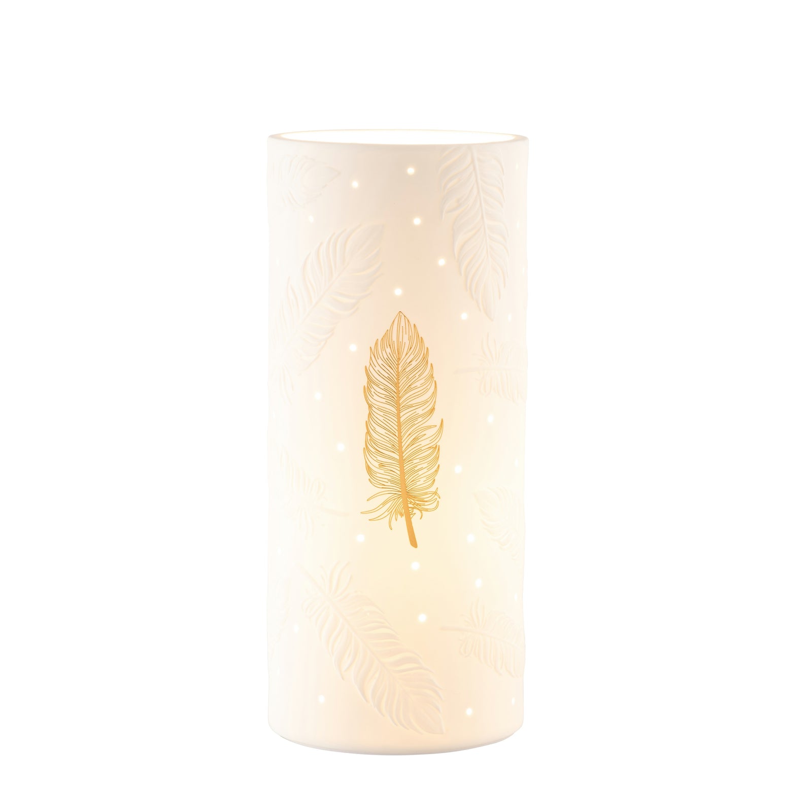 Belleek Living Feather Luminaire (UK Fittings)