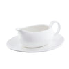 Belleek Living Erne Sauceboat & Tray: 9329