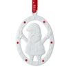 Belleek Living Jolly Santa Ornament: 9574
