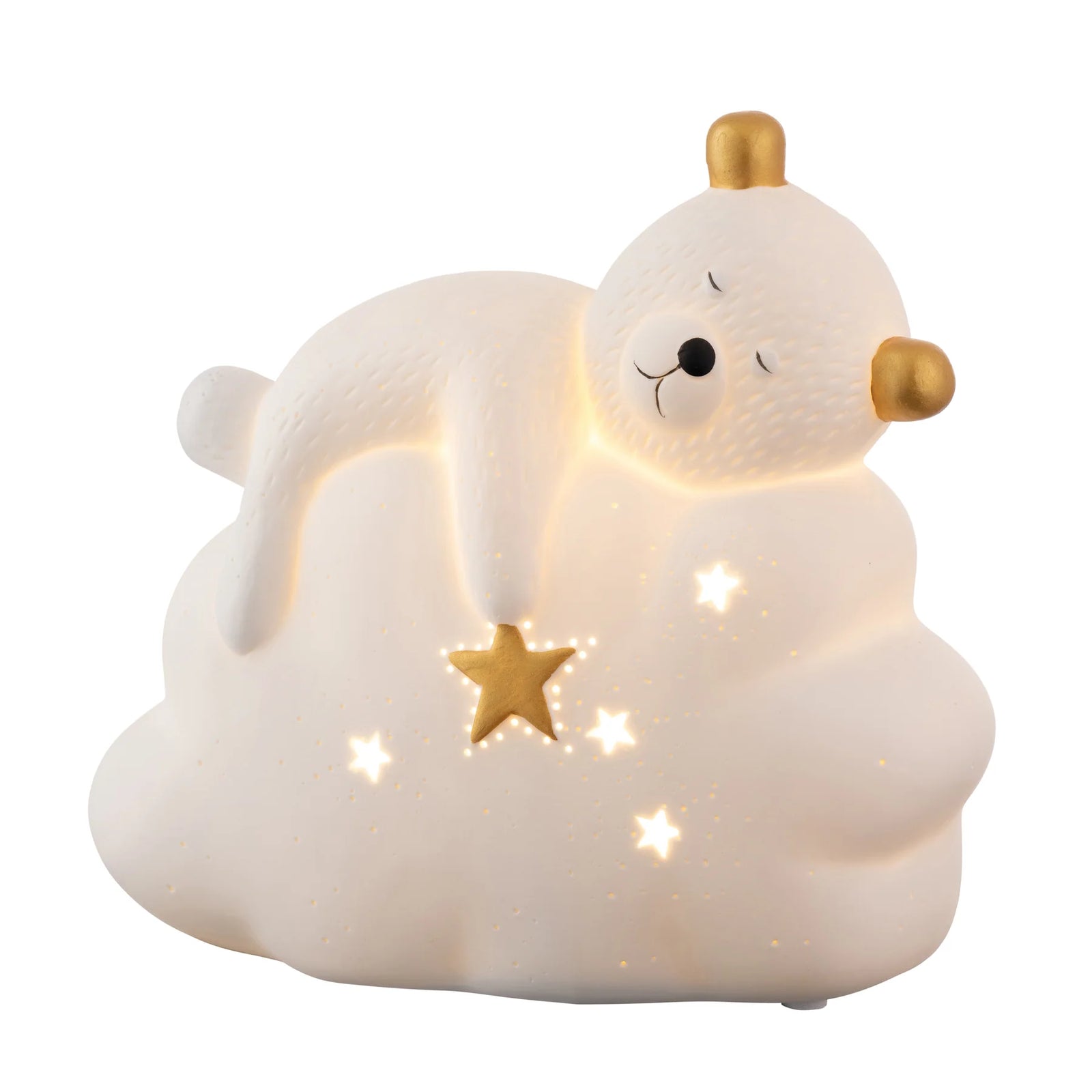 Belleek Living Bedtime Bear Luminaire: 9611