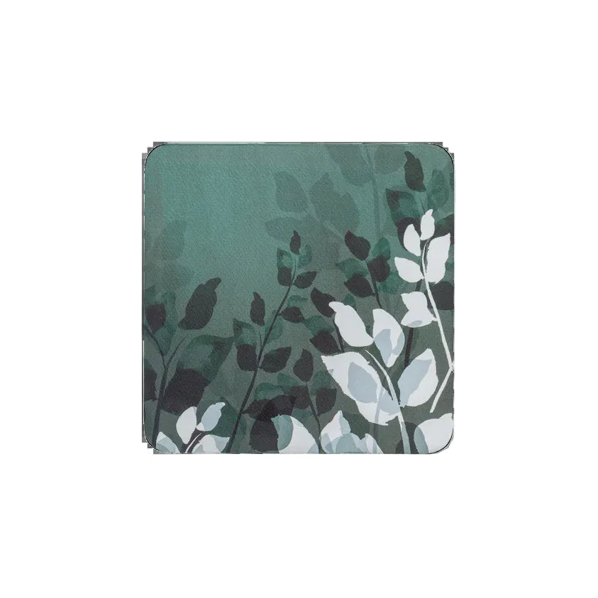 Denby Green Foliage Coasters Set of 6