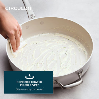 Circulon Halo LaserDefense™ Ceramic Non-stick 30cm Covered Sauté