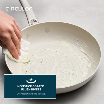Circulon Halo LaserDefense™ Ceramic Non-stick 30cm Covered Skillet