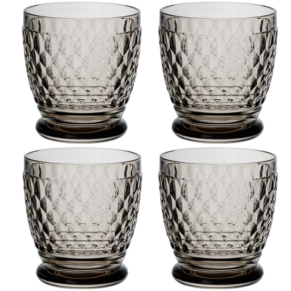 Villeroy and Boch Boston Coloured Tumbler Smoke Set of 4