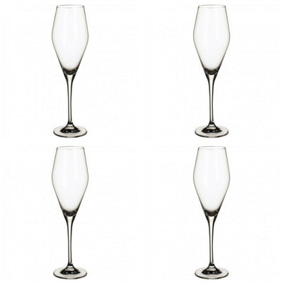 Villeroy and Boch La Divina Champagne Flute Set of 4