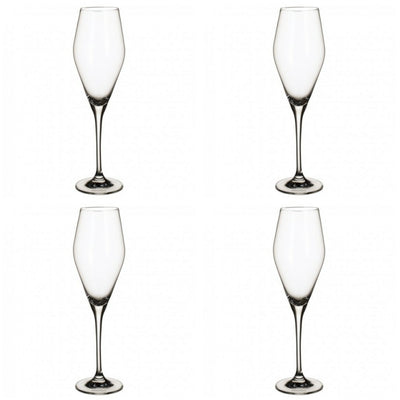 Villeroy and Boch La Divina Champagne Flute Set of 4