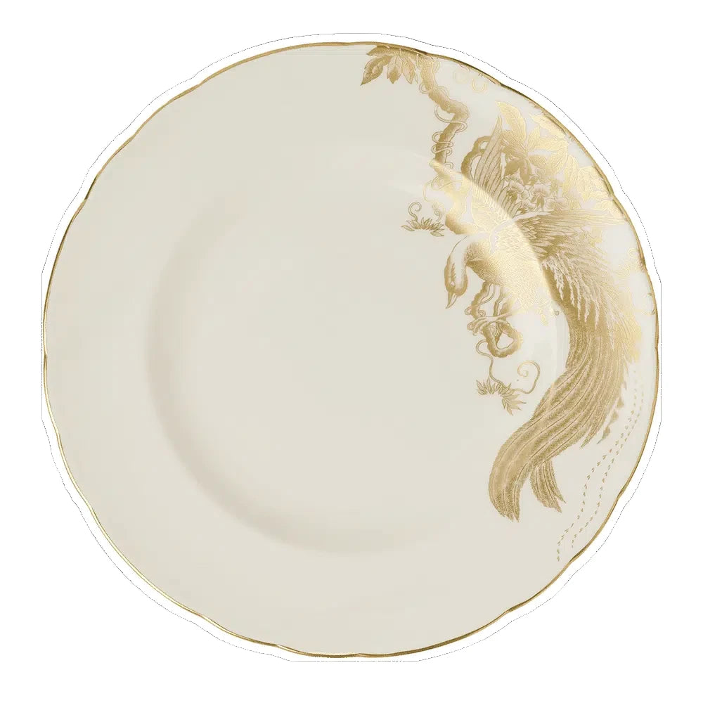 Royal Crown Derby Aves Gold Motif Dinner Plate 27cm