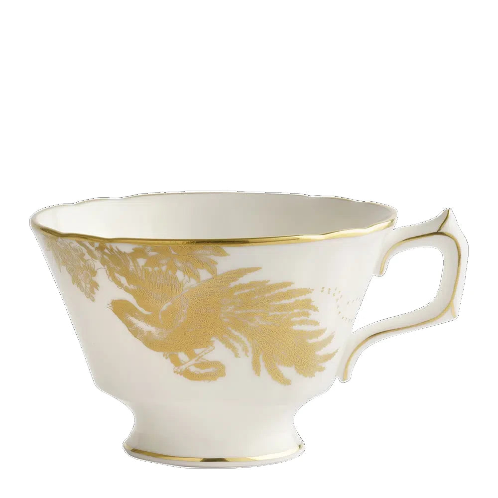 Royal Crown Derby Aves Gold Motif Teacup
