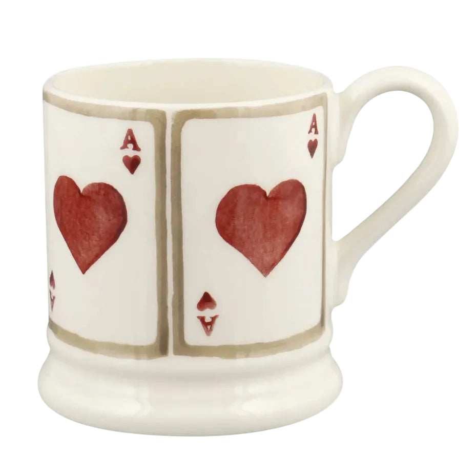 Emma Bridgewater Ace of Hearts 1/2 Pint Mug
