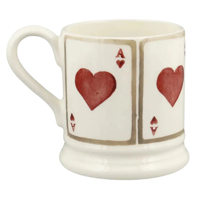 Emma Bridgewater Ace of Hearts 1/2 Pint Mug