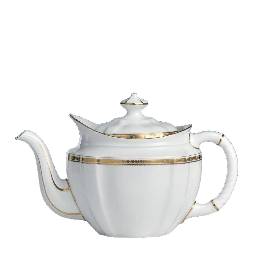 Royal Crown Derby Carlton Gold Teapot 1.02 Litre