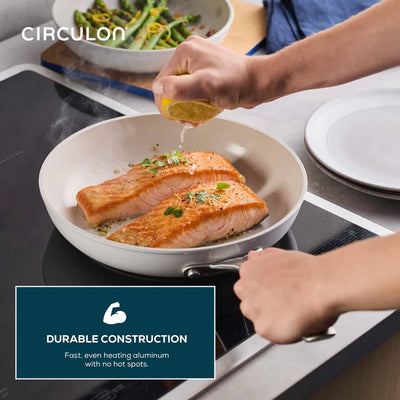 Circulon Halo LaserDefense™ Ceramic Non-stick 10 Piece Cookware Set