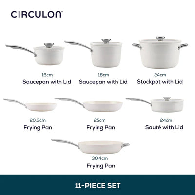 Circulon Halo LaserDefense™ Ceramic Non-stick 25cm Skillet