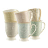 Aynsley Laurette 6 Mugs set