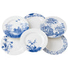 Aynsley Archive Blue Teaplates Set of 6