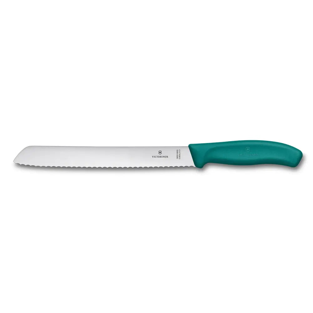 Victorinox Swiss Classic Bread Knife, Serrated Edge 21cm Kale Green