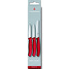 Victorinox Swiss Classic paring knife set, 3pcs Red