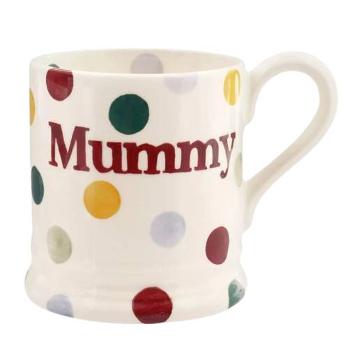 Emma Bridgewater Polka Dot Mummy 1/2 Pint Mug