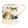 Emma Bridgewater Cats - Cats All Over 1/2 Pint Mug