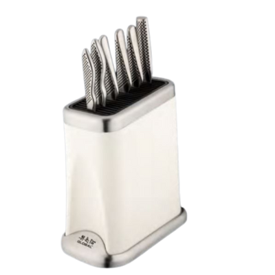 Global TSUCHI 7 Piece Knife Block Set  G-EARTH7B