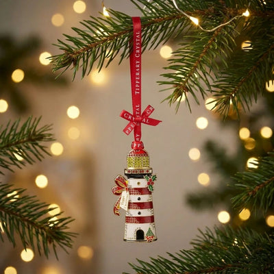 Tipperary Crystal Sparkle Lighthouse Decoration
