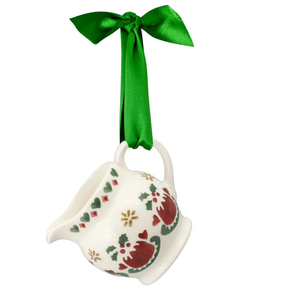 Emma Bridgewater Christmas Puddings Tiny Jug Decoration