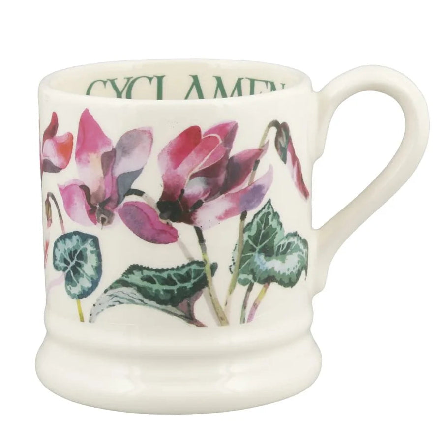 Emma Bridgewater Cyclamen 1/2 Pint Mug