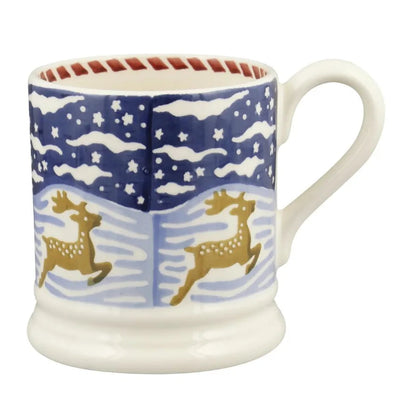 Emma Bridgewater Christmas Icons Deer 1/2 Pint Mug