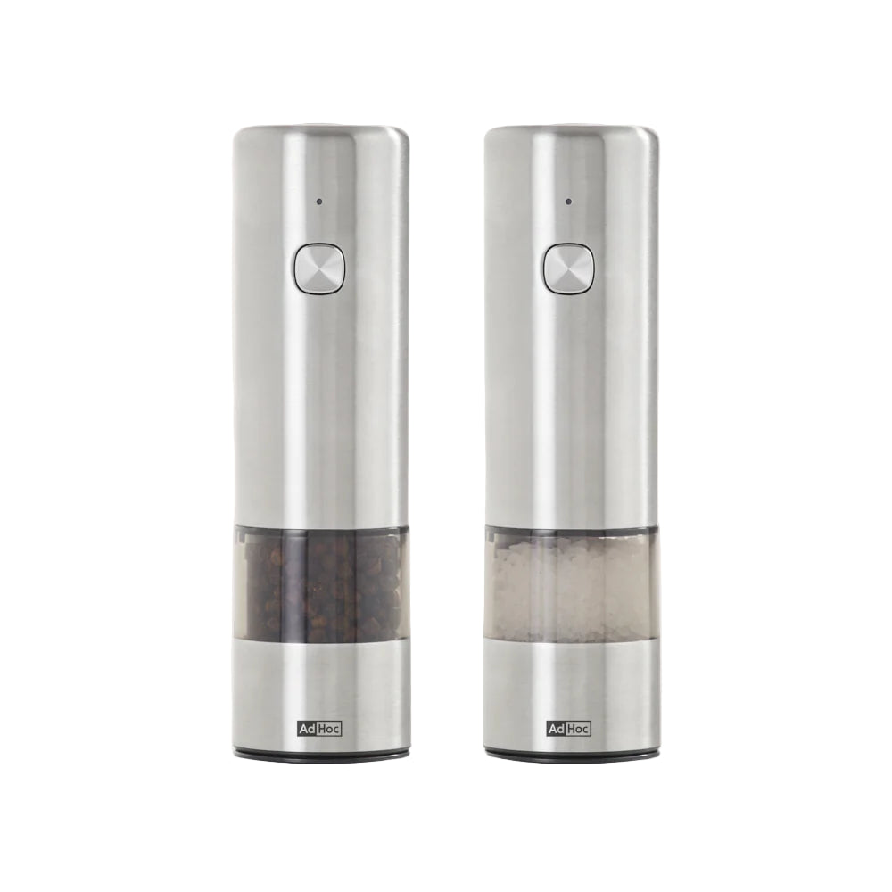 AdHoc i.Mill Salt and Pepper Electric Mill Stainless Steel EP104