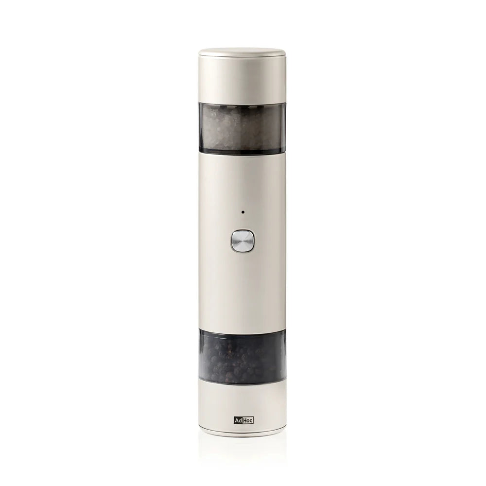 AdHoc i.Mill Duo Electric Pepper and Salt double mill Light Grey EP144