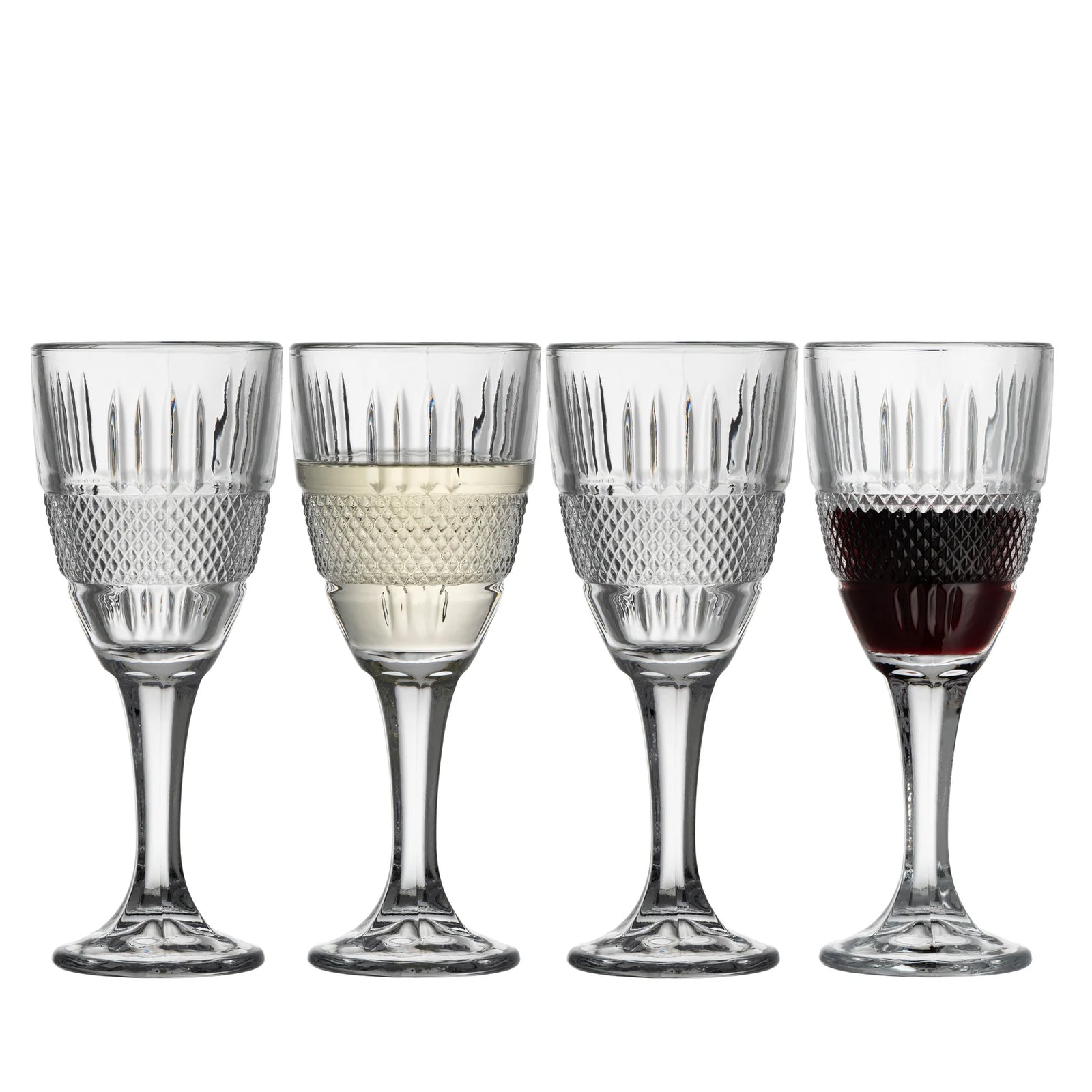 Galway Crystal Eyre Wine Set of 4