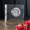 Galway Crystal Large Mantel Clock