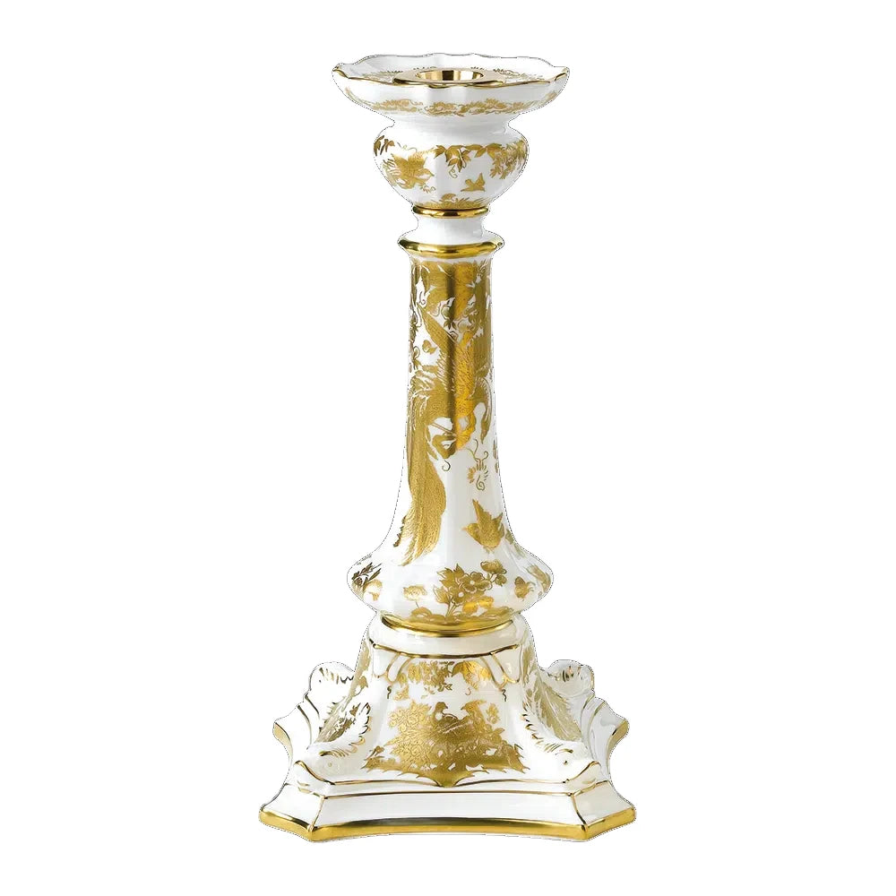 Royal Crown Derby Gold Avesbury Candlestick