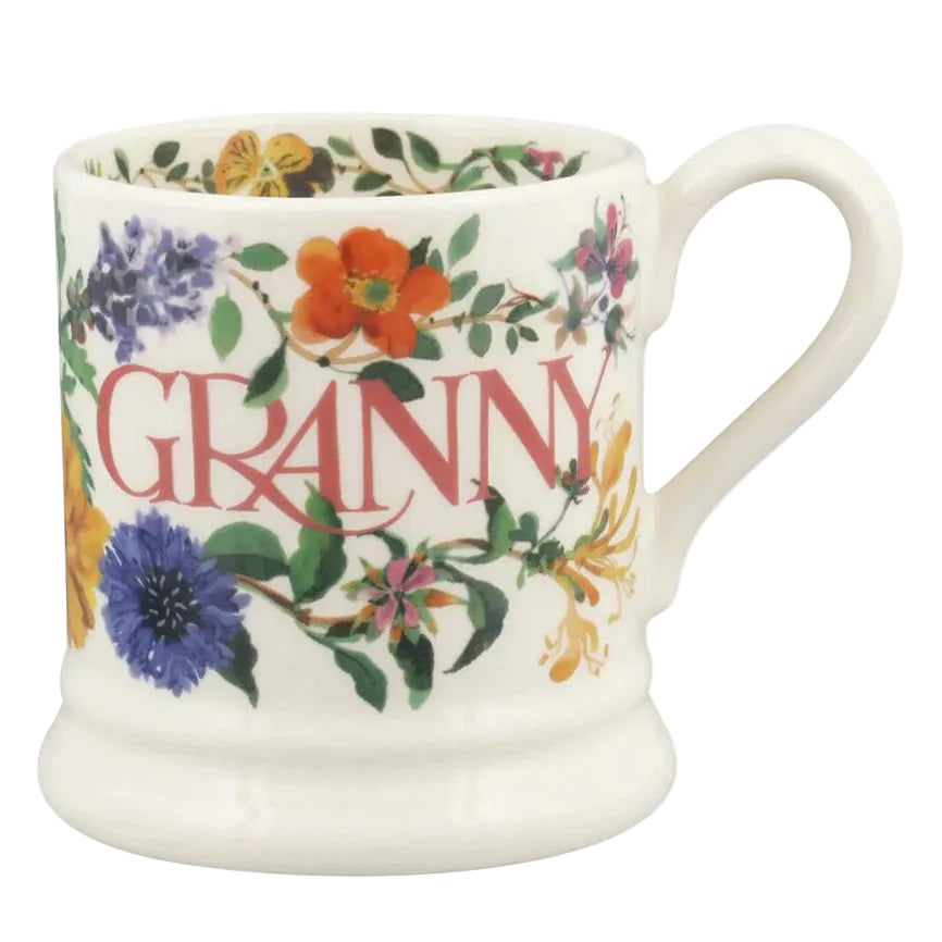 Emma Bridgewater Garden Flowers Granny 1/2 Pint Mug