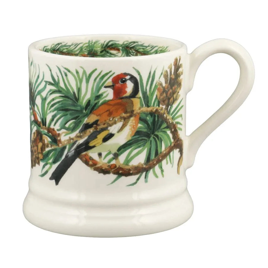 Emma Bridgewater Goldfinch in Spruce 1/2 Pint Mug