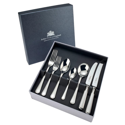 Arthur Price Sovereign Stainless Steel Grecian 44 Piece Gift Set