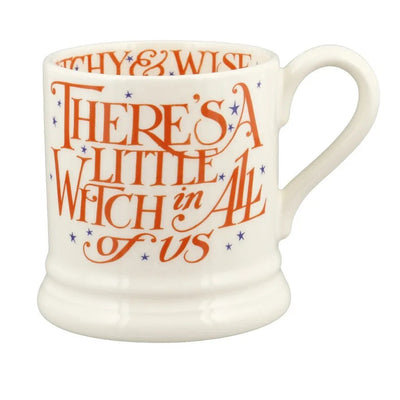 Emma Bridgewater Halloween Toast Little Witch 1/2 Pint Mug