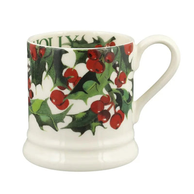 Emma Bridgewater Holly 1/2 Pint Mug