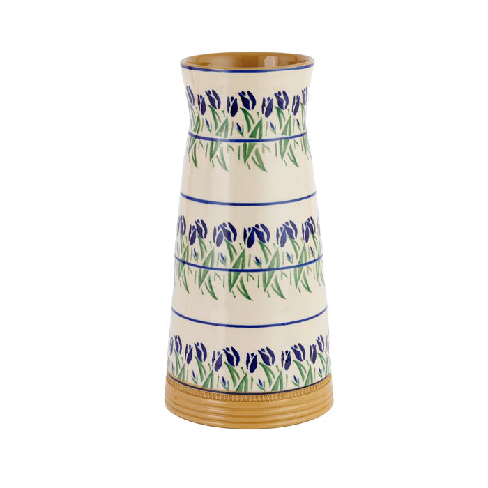 Nicholas Mosse Blue Blooms - Large Tapered Vase