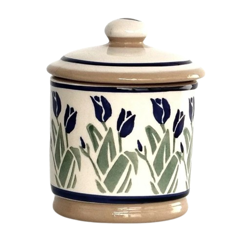 Nicholas Mosse Blue Blooms - Lidded Sugar Bowl