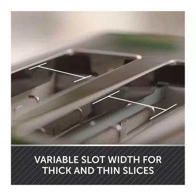 Breville Obliq 4-Slice Toaster - Black: VTT973