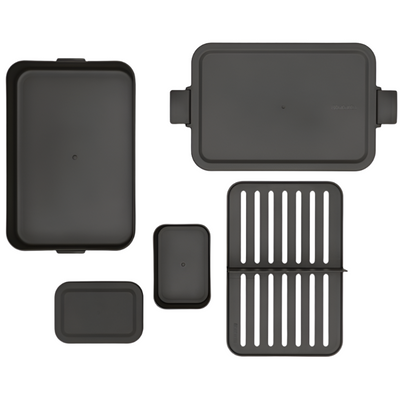Brabantia Make & Take Lunch Box Bento, Large - Dark Grey